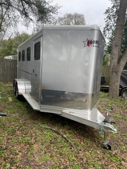New 2024 Frontier Trailers Strider 3H BP Horse Trailer
