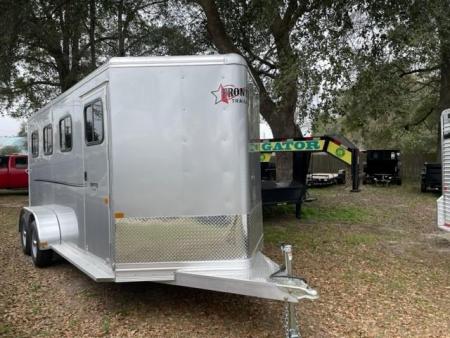 New 2024 Frontier Trailers Strider 3H BP Horse Trailer