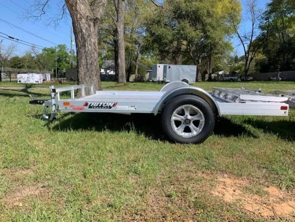 New 2025 Triton Trailer FIT 1072 Aluminum Utility Trailer