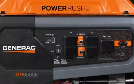 New 2025 Generac GP6500E Generator