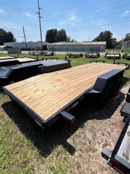 New 2025 Anderson Manufacturing Wood Deck 18' Car Hauler