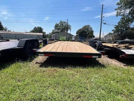 New 2025 Anderson Manufacturing Wood Deck 18' Car Hauler