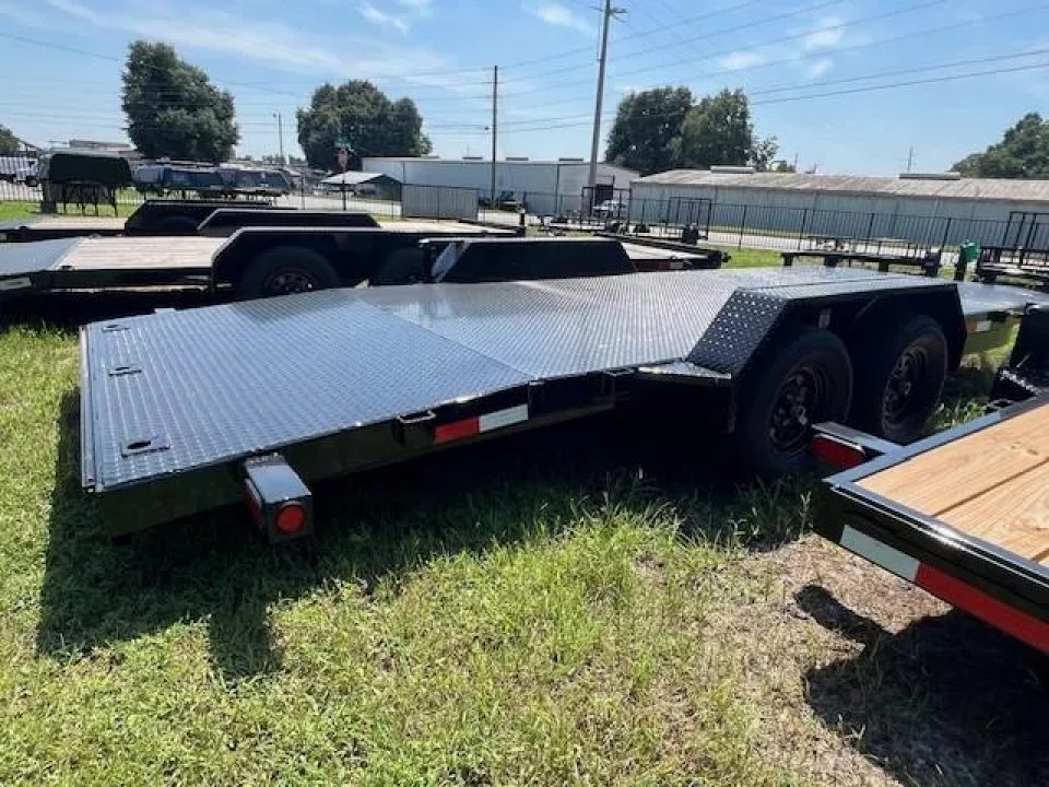 New 2025 Anderson Manufacturing Steel Deck 20' Car Hauler
