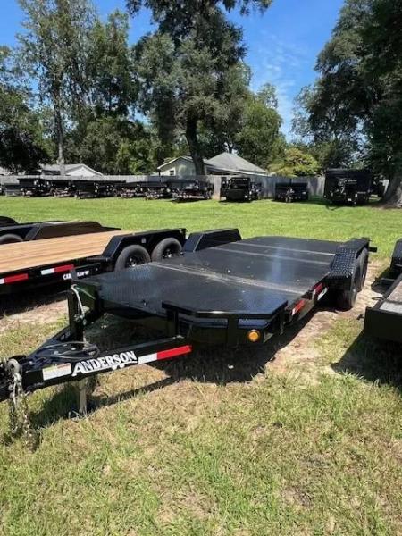 New 2025 Anderson Manufacturing Steel Deck 20' Car Hauler
