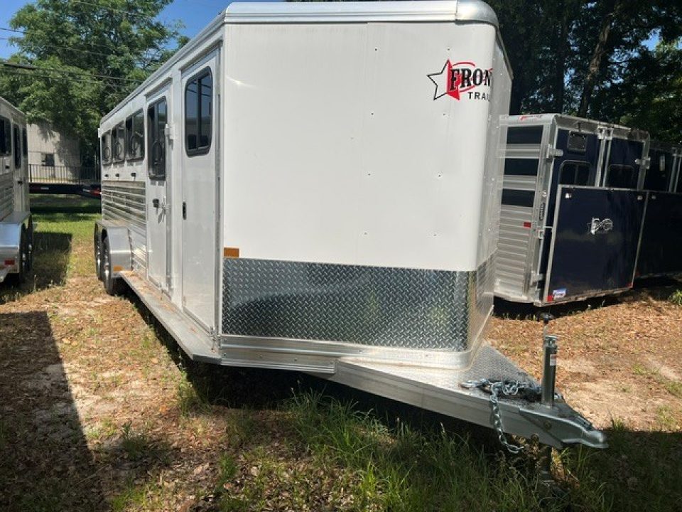 New 2026 Frontier Trailers Stock Low Pro 7x20 DDFW