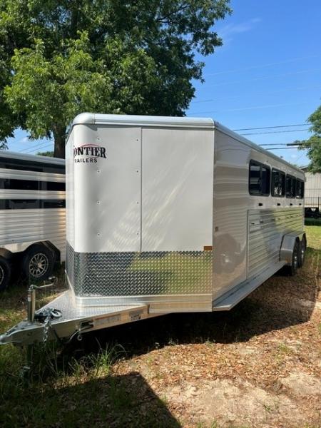 New 2026 Frontier Trailers Stock Low Pro 7x20 DDFW