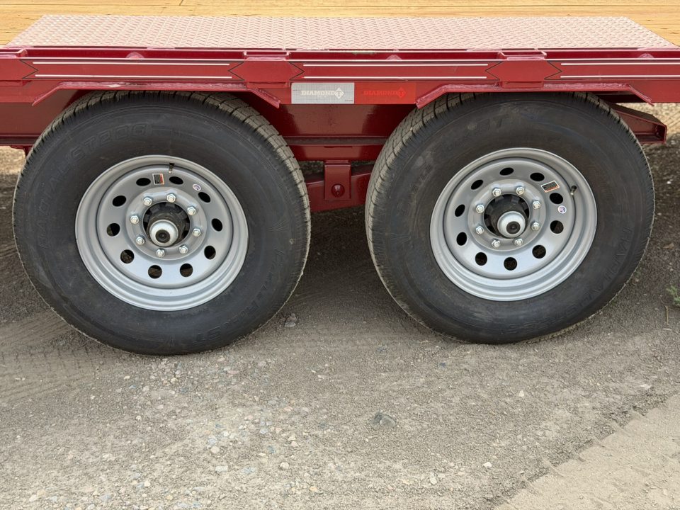 New 2026 Diamond T 8.5-24 Deckover TILT Equipment Hauler 15K GVWR