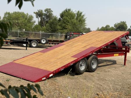New 2026 Diamond T 8.5-24 Deckover TILT Equipment Hauler 15K GVWR