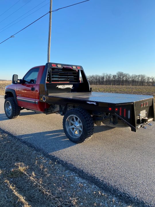 New 2027 Hillsboro 80"x102" Single Wheel Long Bed GM/Ram Box Removal GI Series Truck Bed