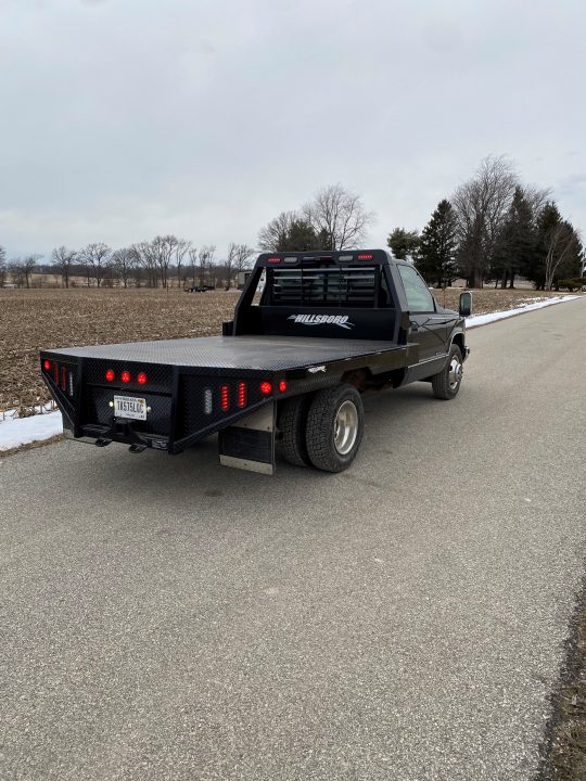 New 2027 Hillsboro 80"x102" Single Wheel Long Bed GM/Ram Box Removal GI Series Truck Bed
