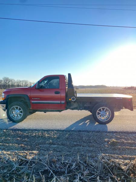 New 2027 Hillsboro 80"x102" Single Wheel Long Bed GM/Ram Box Removal GI Series Truck Bed