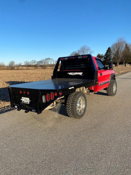 New 2027 Hillsboro 80"x102" Single Wheel Long Bed GM/Ram Box Removal GI Series Truck Bed