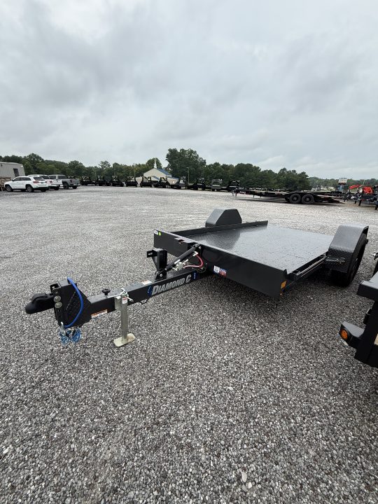 New 2026 Diamond C DSA 107 Tilt Trailer, 12X77, 7000 GVWR, 14PLY TIRES
