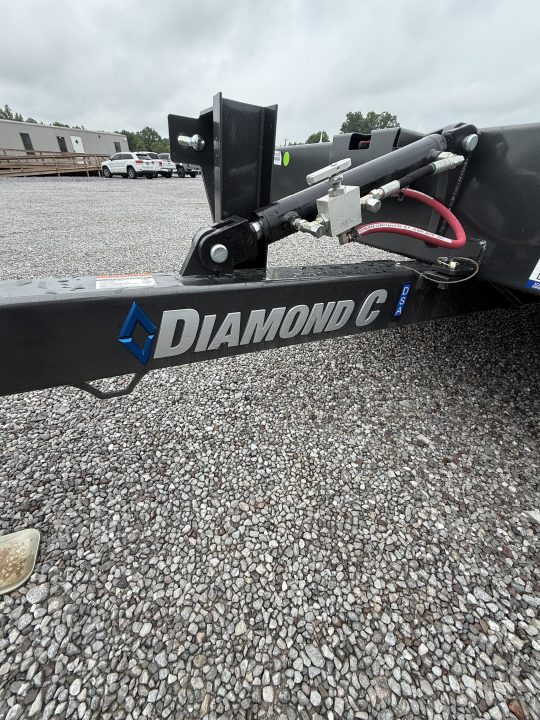 New 2026 Diamond C DSA 107 Tilt Trailer, 12X77, 7000 GVWR, 14PLY TIRES