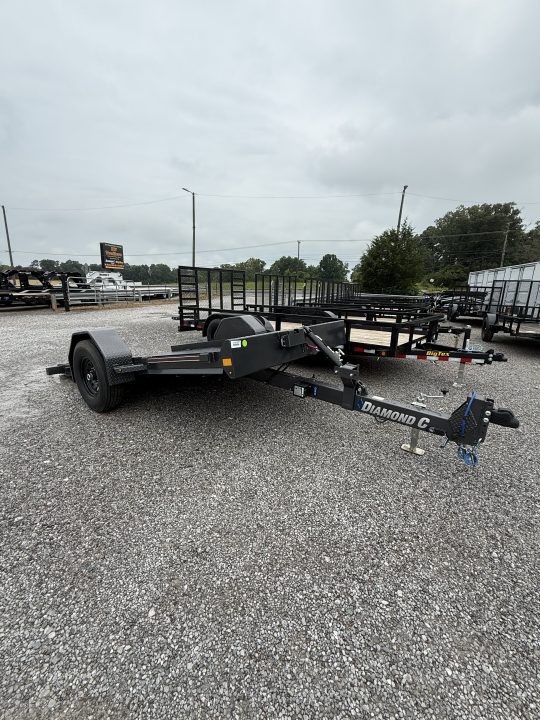New 2026 Diamond C DSA 107 Tilt Trailer, 12X77, 7000 GVWR, 14PLY TIRES