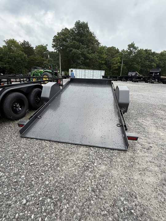 New 2026 Diamond C DSA 107 Tilt Trailer, 12X77, 7000 GVWR, 14PLY TIRES