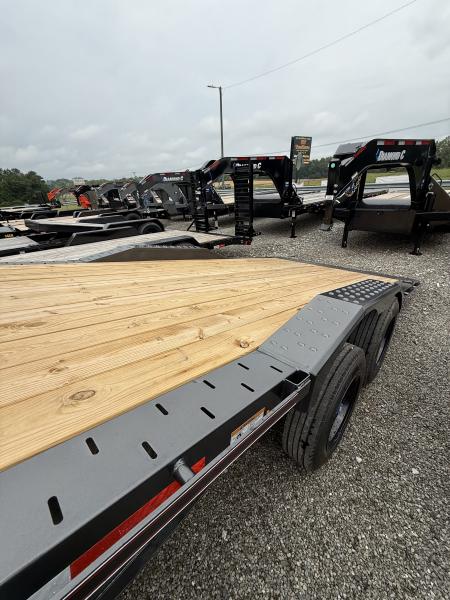 New 2026 Diamond C HXD 208 22’ Tilt Trailer, 18K GVWR, WINCH PLATE, BED ROLLER, HYD JACK, ABS BRAKES, 102” WIDE