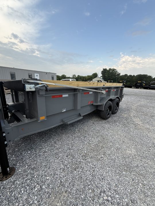 New 2026 Diamond C LPT 208 16’ Dump Trailer, PACESETTER EDITION, HYD JACKS, 7 GAUGE FLOOR, FORK HOLDERS, ABS BRAKES