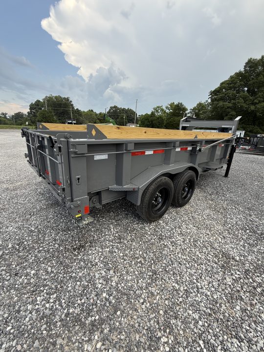 New 2026 Diamond C LPT 208 16’ Dump Trailer, PACESETTER EDITION, HYD JACKS, 7 GAUGE FLOOR, FORK HOLDERS, ABS BRAKES