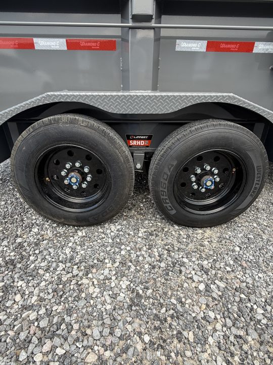 New 2026 Diamond C LPT 208 16’ Dump Trailer, PACESETTER EDITION, HYD JACKS, 7 GAUGE FLOOR, FORK HOLDERS, ABS BRAKES
