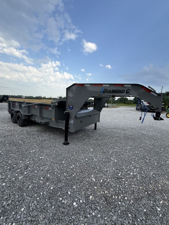 New 2026 Diamond C LPT 208 16’ Dump Trailer, PACESETTER EDITION, HYD JACKS, 7 GAUGE FLOOR, FORK HOLDERS, ABS BRAKES