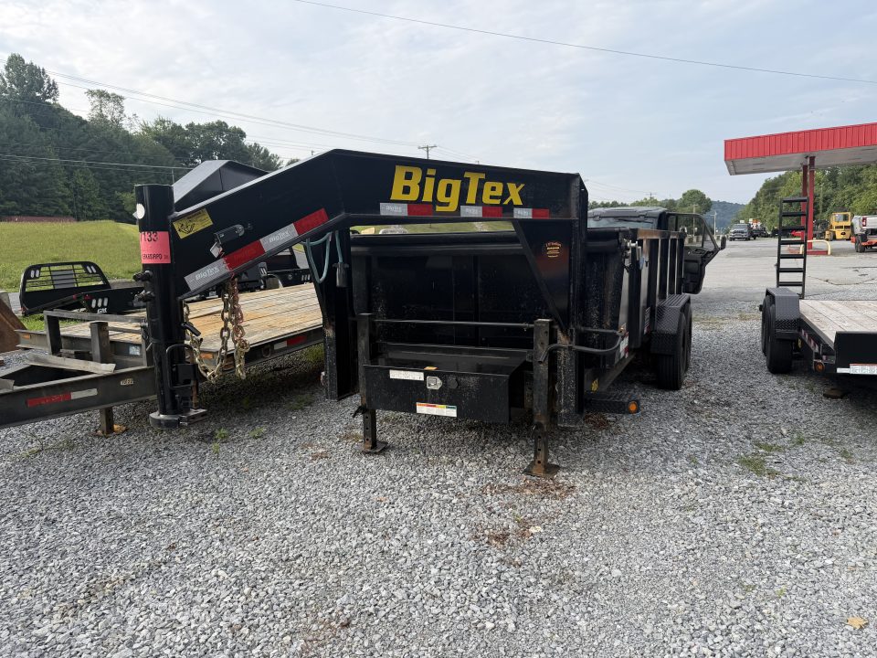 Used 2026 Big Tex Trailers 20GX 22K GOOSENECK DUMP 83"x16 Dump Trailer