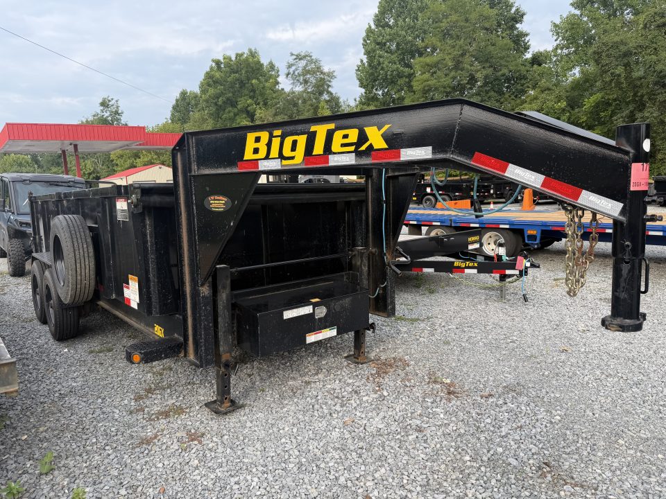 Used 2026 Big Tex Trailers 20GX 22K GOOSENECK DUMP 83"x16 Dump Trailer