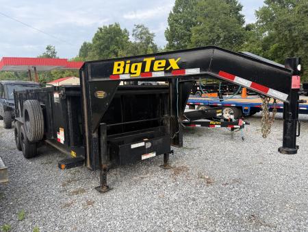 Used 2026 Big Tex Trailers 20GX 22K GOOSENECK DUMP 83"x16 Dump Trailer