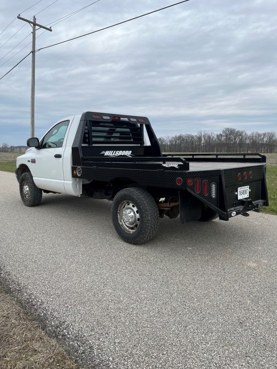 New 2027 Hillsboro 80"x84" Single Wheel Short Bed Ram Box Removal GII Series Truck Bed