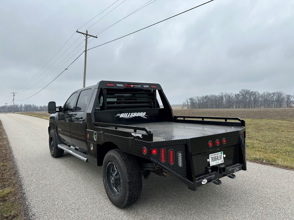 New 2027 Hillsboro 80"x84" Single Wheel Short Bed Ram Box Removal GII Series Truck Bed