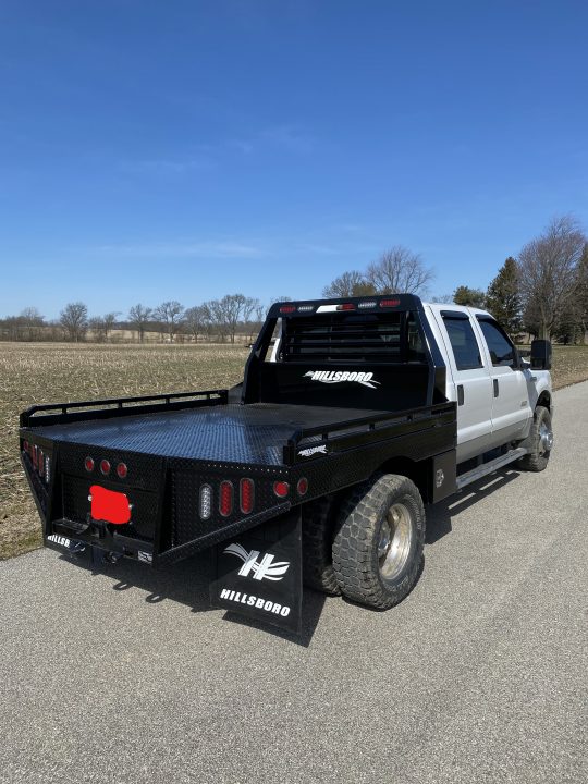 New 2027 Hillsboro 80"x84" Single Wheel Short Bed Ram Box Removal GII Series Truck Bed
