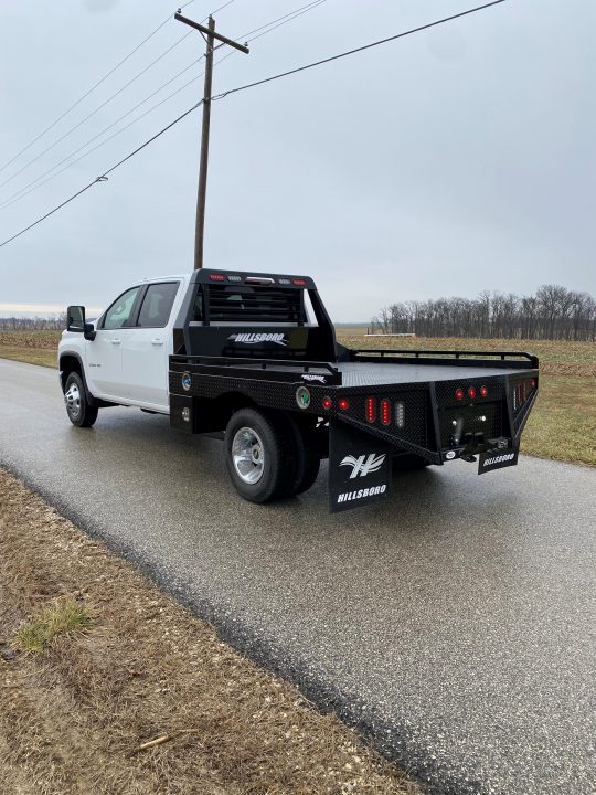 New 2027 Hillsboro 80"x84" Single Wheel Short Bed Ram Box Removal GII Series Truck Bed