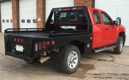 New 2027 Hillsboro 80"x84" Single Wheel Short Bed Ram Box Removal GII Series Truck Bed