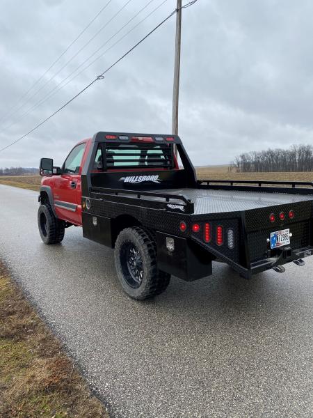 New 2027 Hillsboro 80"x84" Single Wheel Short Bed Ram Box Removal GII Series Truck Bed