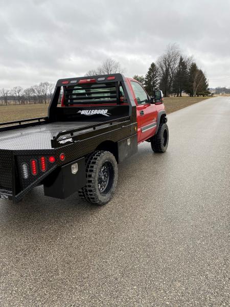 New 2027 Hillsboro 80"x84" Single Wheel Short Bed Ram Box Removal GII Series Truck Bed