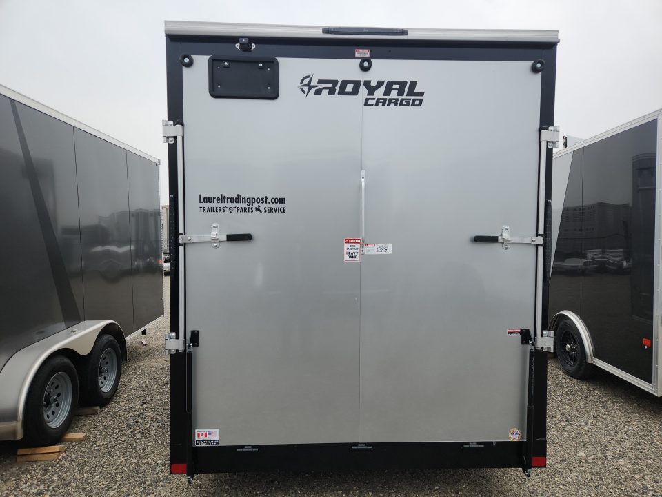 New 2026 Royal Cargo Trailers 7 X 14 +V WITH REAR RAMP Cargo / Enclosed Trailer