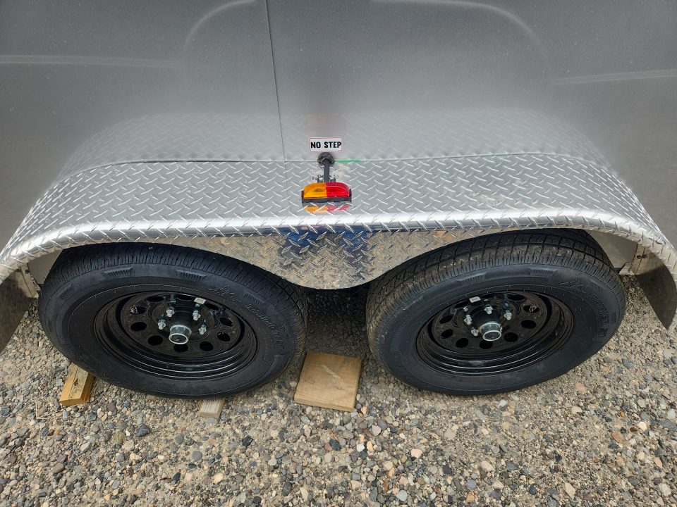 New 2026 Royal Cargo Trailers 7 X 14 +V WITH REAR RAMP Cargo / Enclosed Trailer