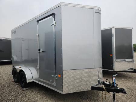 New 2026 Royal Cargo Trailers 7 X 14 +V WITH REAR RAMP Cargo / Enclosed Trailer