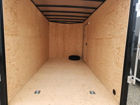 New 2026 Royal Cargo Trailers 7 X 14 +V WITH REAR RAMP Cargo / Enclosed Trailer