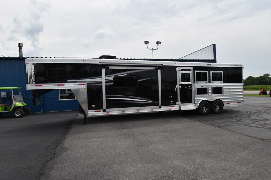New 2027 Merhow Trailers Stampede 8314 Horse Trailer