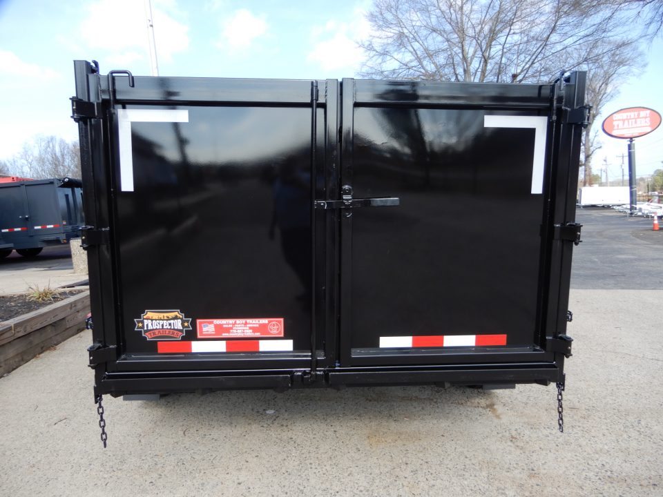 New 2027 Covered Wagon 7x14 Dump, 4' Sides, Ramps, Tarp & Spare