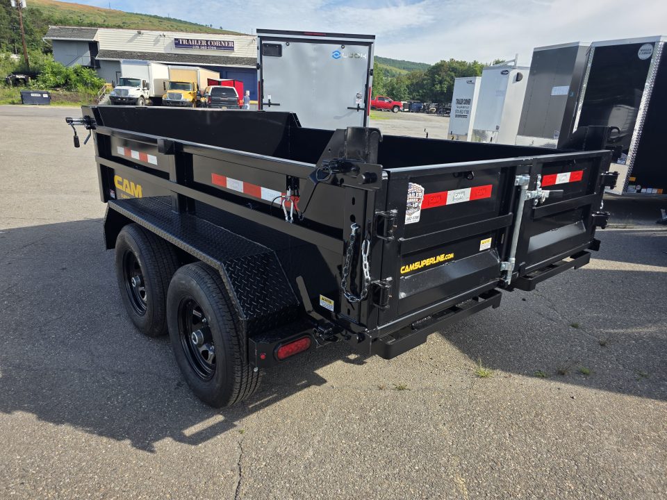 New 2027 Cam Superline 6X10 11.1K - RAMPS Dump Trailer