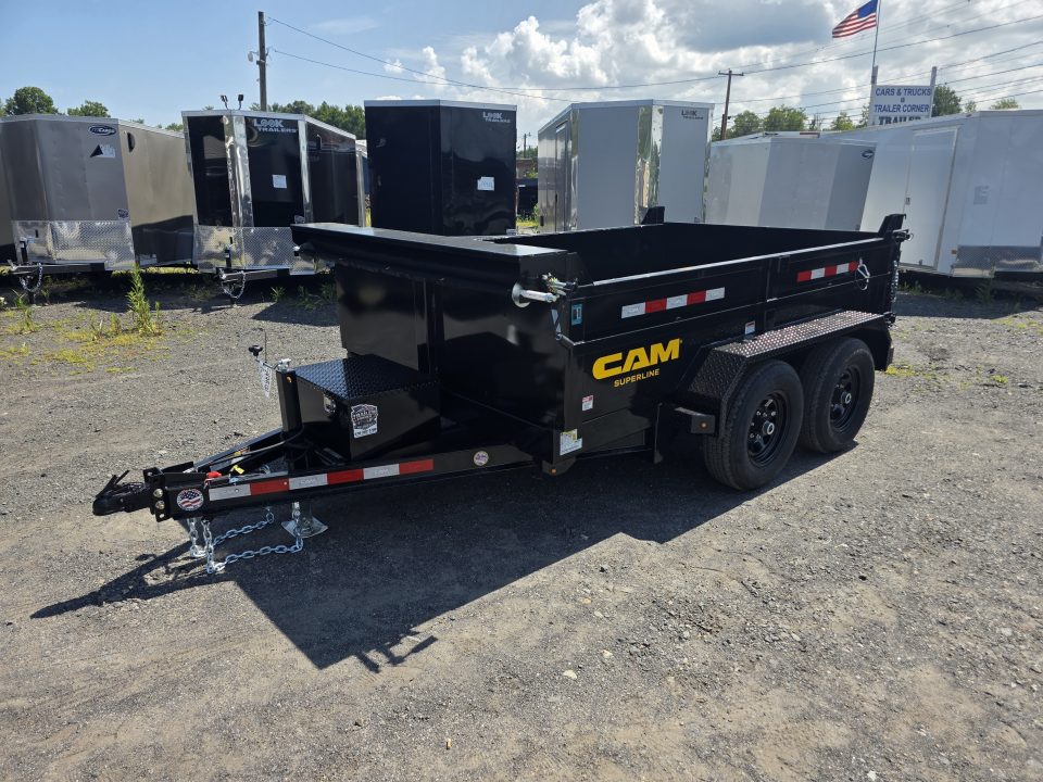 New 2027 Cam Superline 6X10 11.1K - RAMPS Dump Trailer