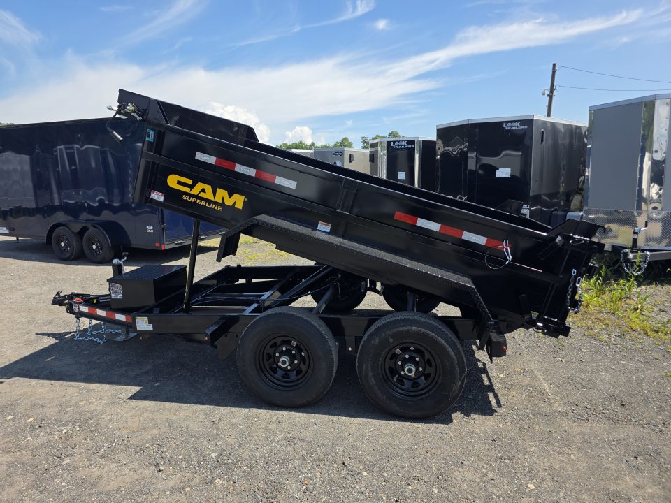 New 2027 Cam Superline 6X10 11.1K - RAMPS Dump Trailer