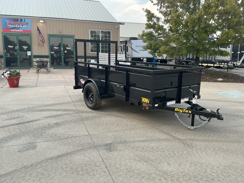New 2027 Big Tex 30SV-5x10BK Utility Trailer