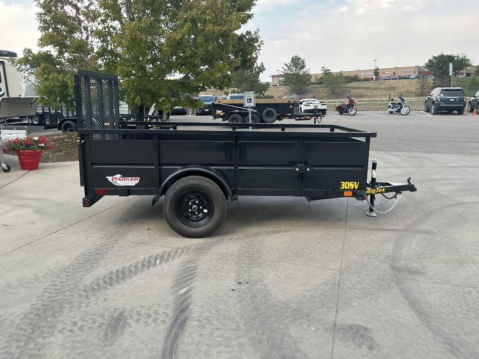 New 2027 Big Tex 30SV-5x10BK Utility Trailer