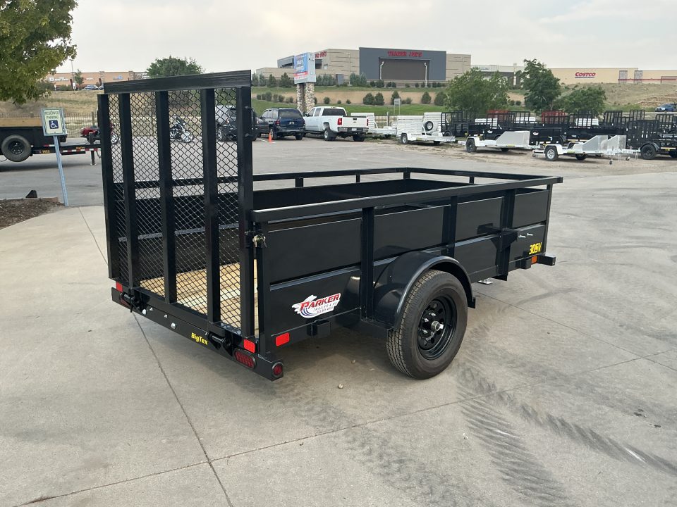 New 2027 Big Tex 30SV-5x10BK Utility Trailer