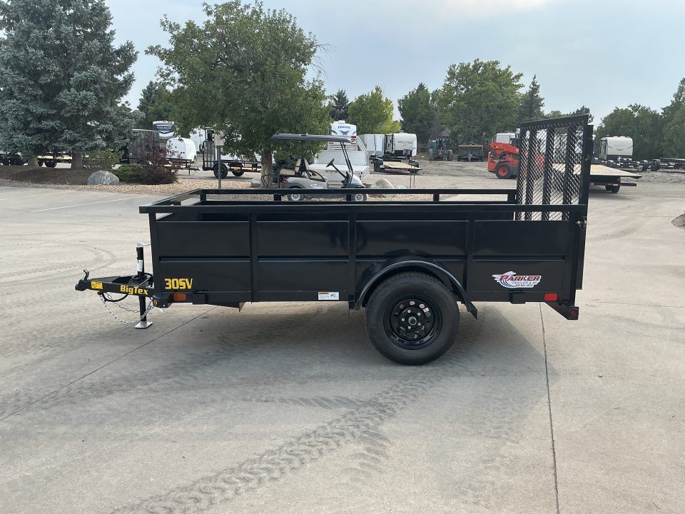 New 2027 Big Tex 30SV-5x10BK Utility Trailer