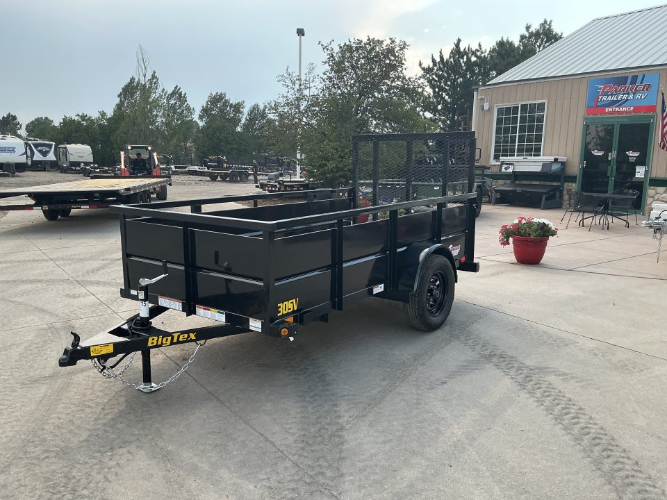 New 2027 Big Tex 30SV-5x10BK Utility Trailer