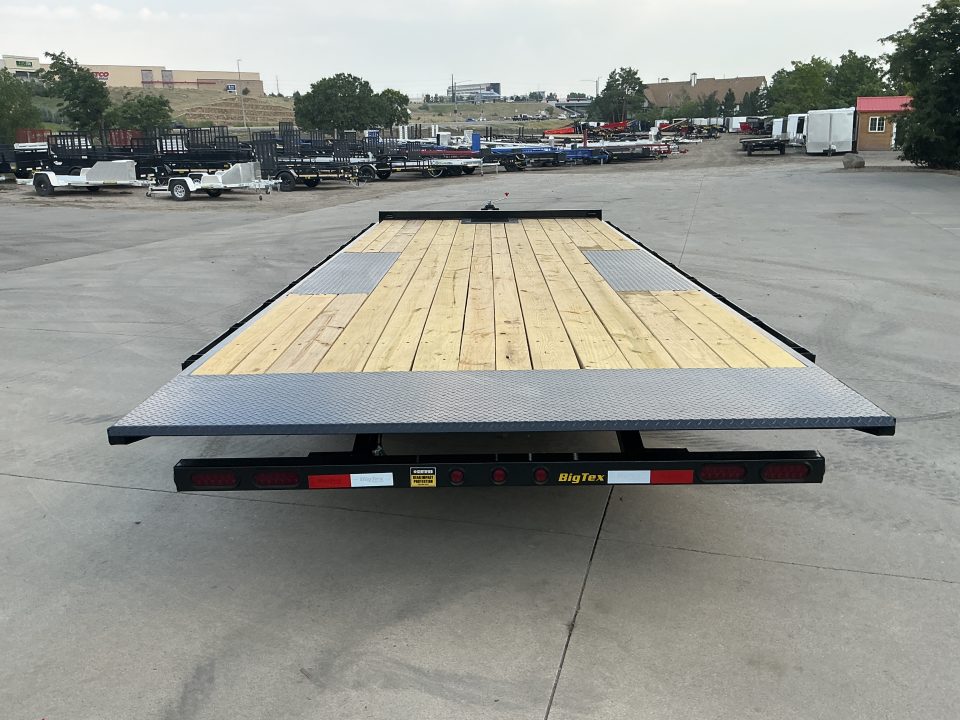 New 2027 Big Tex 14OT-8.6x22BK Flatbed Trailer